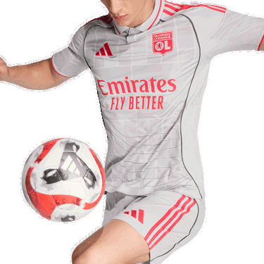 Jersey adidas Originals Olympique Lyon 3rd Jersey 2025/26 Hvid | jd1389, 3