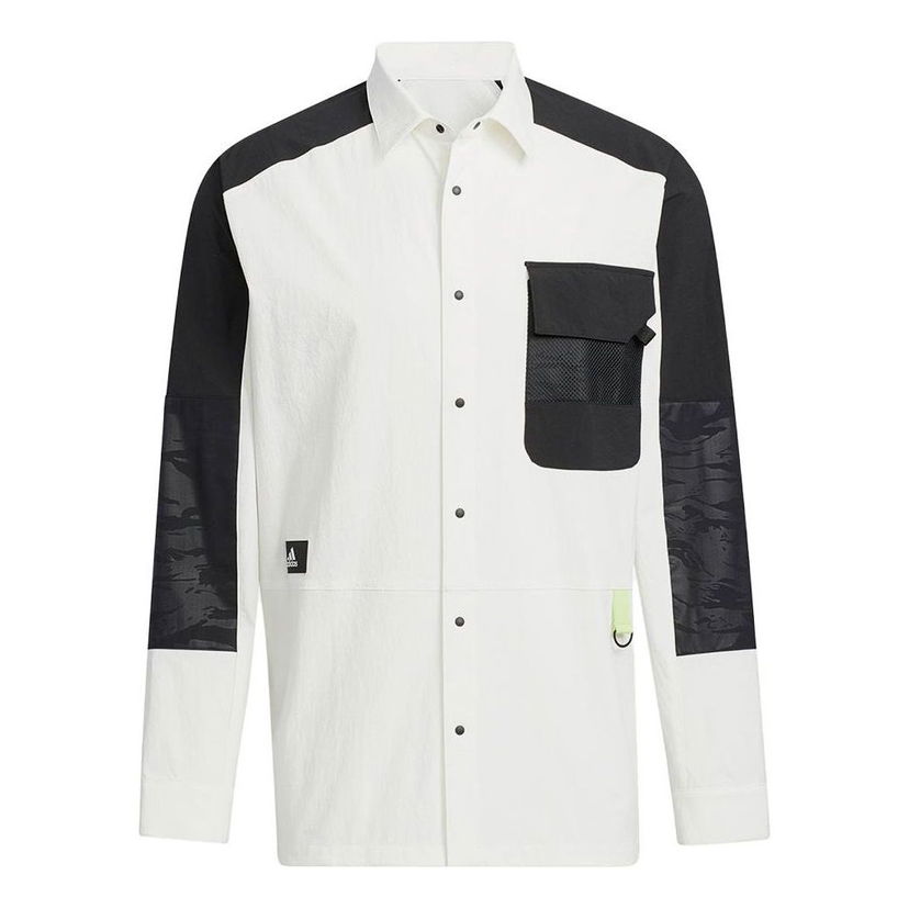 Skjorte adidas Originals Sports Jacket with Chest Pocket Hvid | HE5264