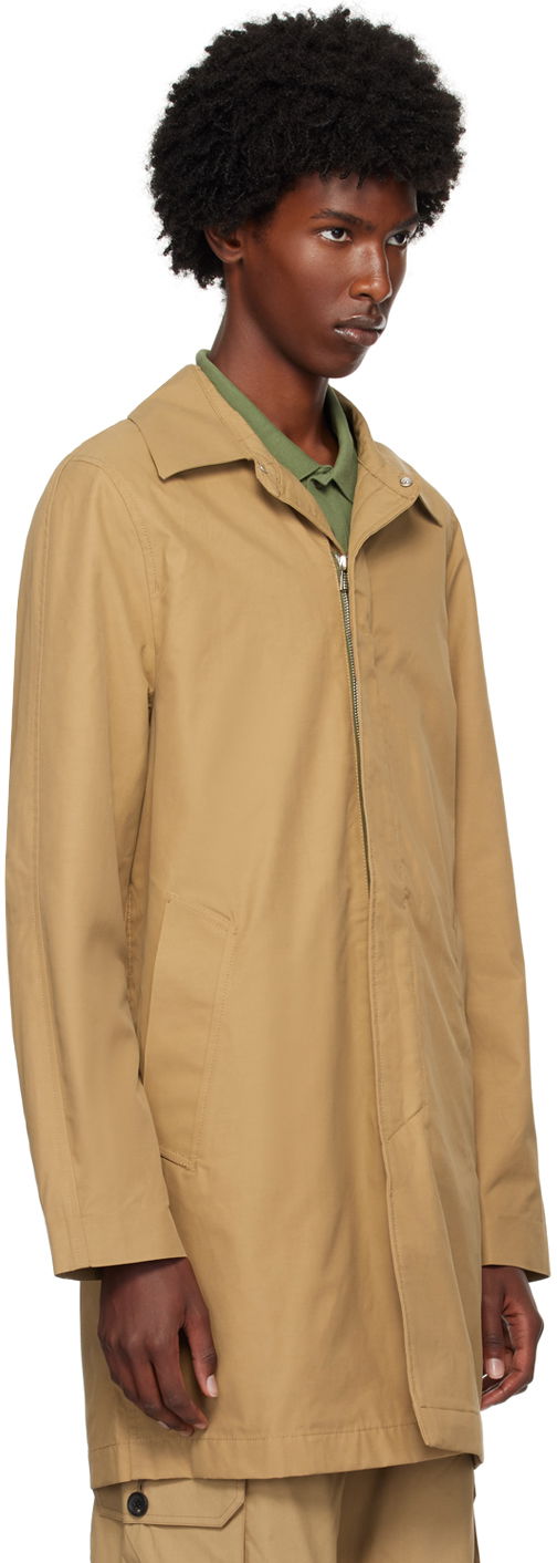 Frakker Paul Smith PS Paul Smith Spread Collar Coat Beige | M2R-018Z-N22090-61, 1