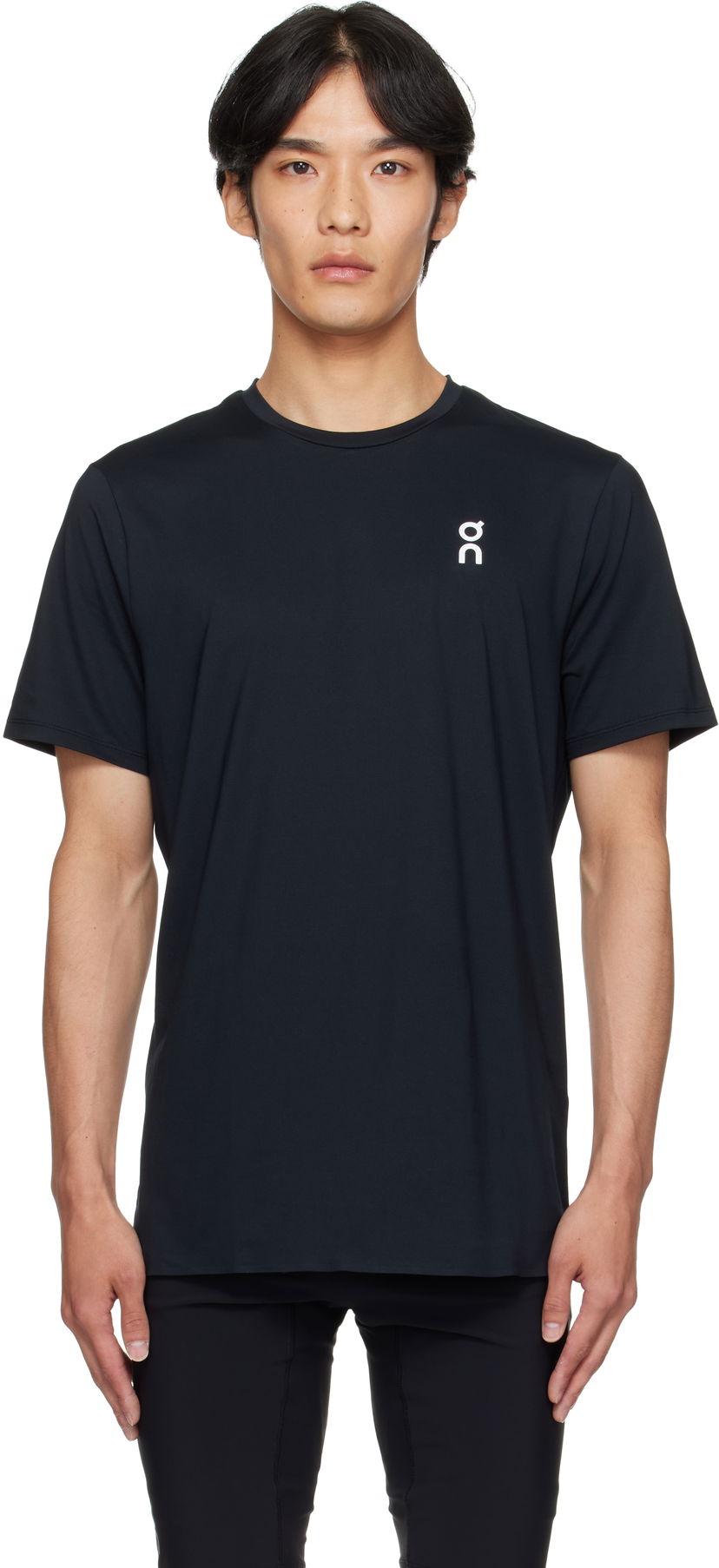 T-shirt On Running Court-T Performance T-Shirt Sort | 1ME10860485