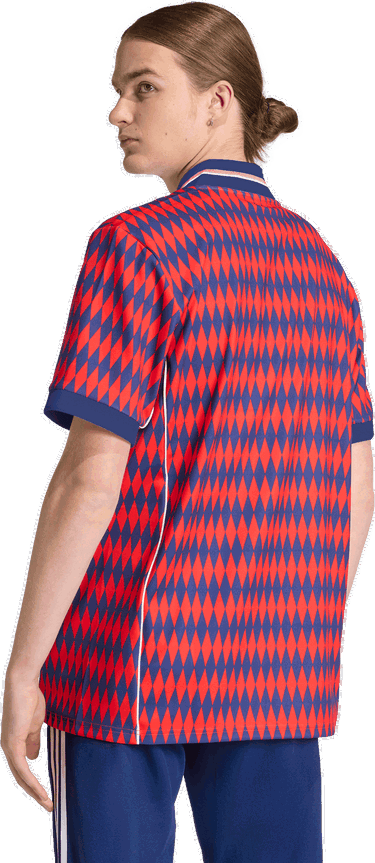 Jersey adidas Performance FC Bayern Munich LFSTLR Patterned Polo Jersey Flerfarvet | JM9421, 1