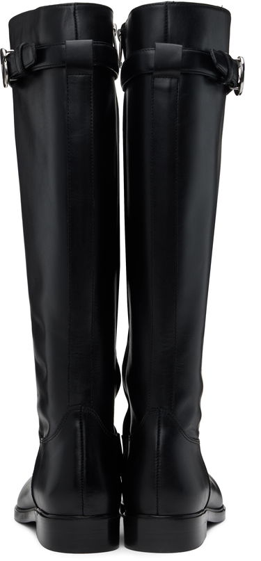 Sneakers og sko Coperni Cavalier Flat Tall Boots Sort | COPSH67857, 1
