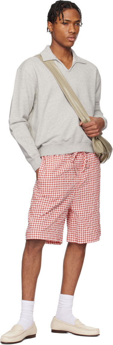 Sweater Bode Bode Crew Polo Grå | MRS25CS058, 3