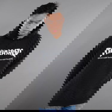 Sweatshirt Thrasher Skate Mag Hoody Sort | 113103BK, 0