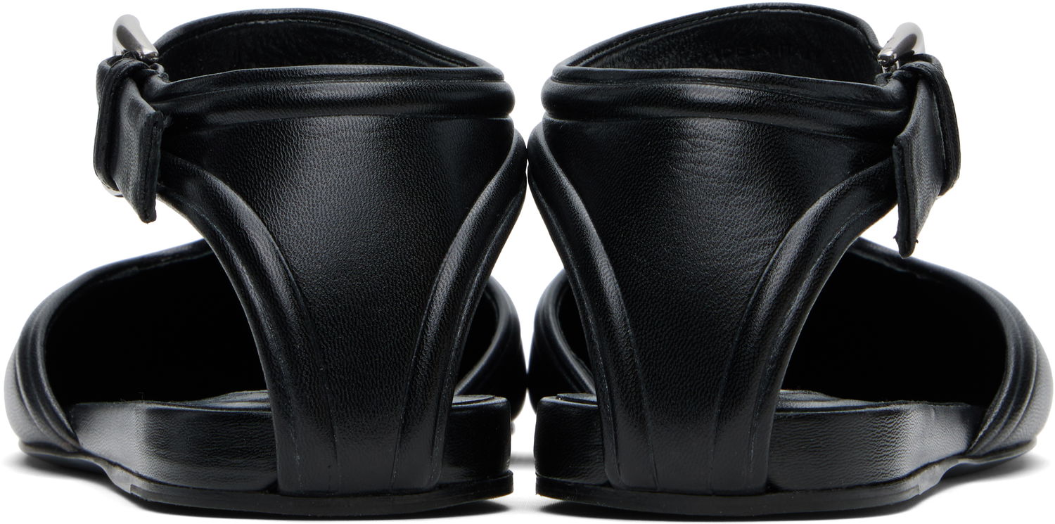 Sneakers og sko Jil Sander Jil Sander Mary Jane Ballerina Flats Sort | J16WP0131_P8226, 1