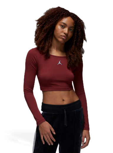 T-shirt Jordan Flight Top Bourgogne | DQ4465-645