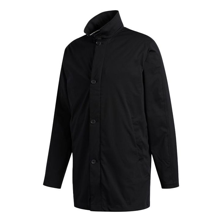Trenchcoat adidas Originals Stand Collar Golf Jacket Sort | FS2521