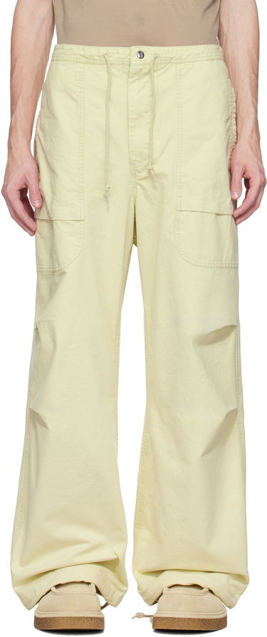 Cargo bukser Entire Studios Entire Studios Barren Cargo Trousers Gul | ESU-S25-3021-OW, 0