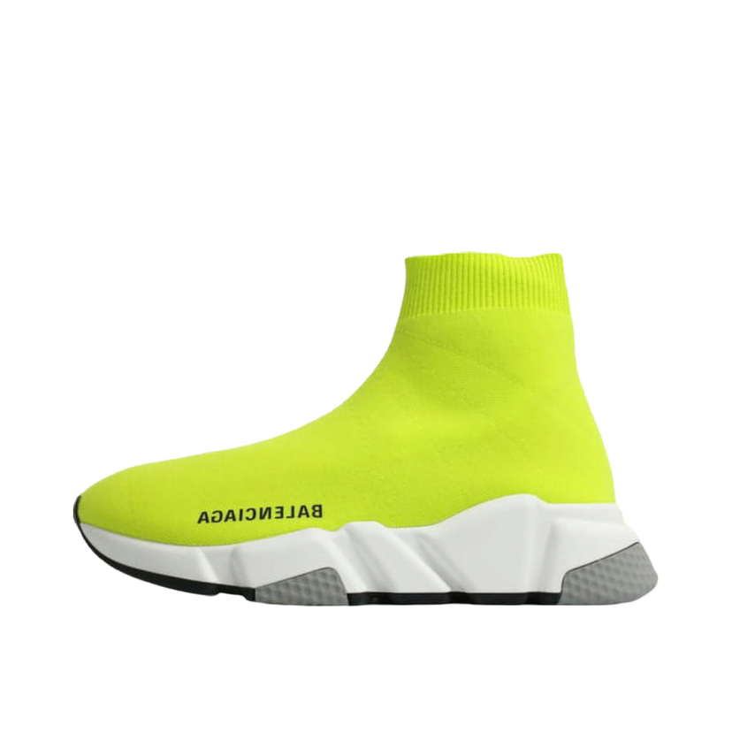 Sneakers og sko Balenciaga Speed Trainer Lime White Grey Black W Grøn | 587280W17217091