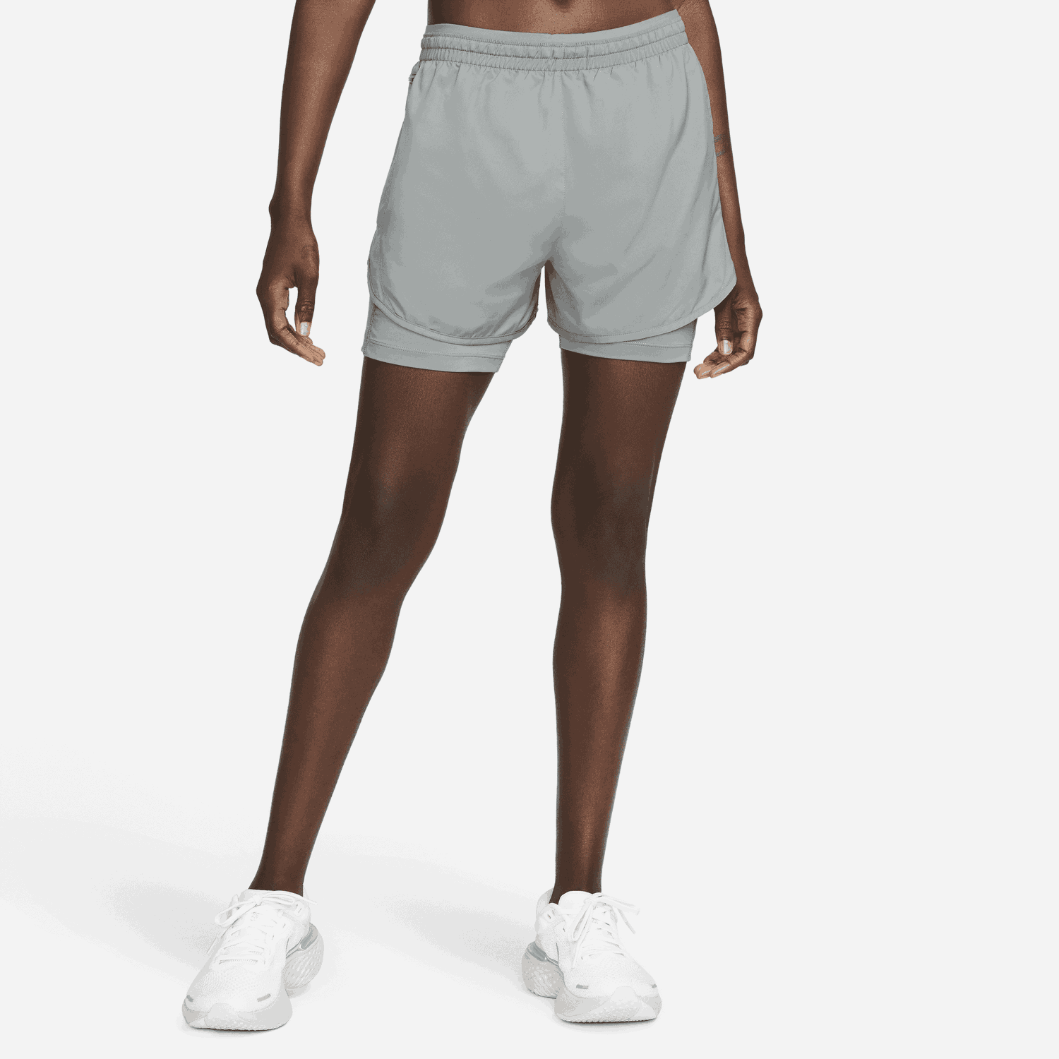 Shorts Nike Tempo Luxe 2 v 1 Running Shorts Grå | CZ9574-084, 0