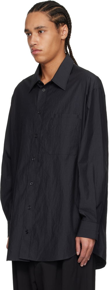 Skjorte LEMAIRE Lemaire Double Pocket Shirt Sort | SH1157 LF1399, 3