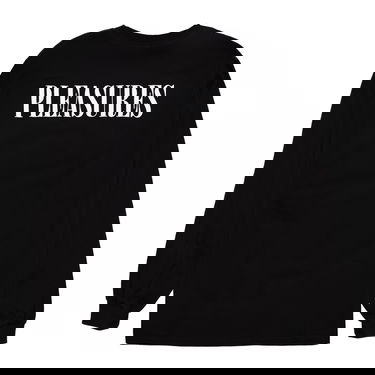 T-shirt Pleasures Hoops Long-Sleeve Tee Black Sort | P23SP055-BLACK, 4