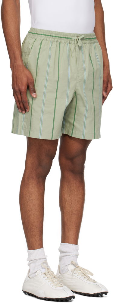 Shorts MAISON KITSUNÉ Maison Kitsuné Elasticated Shorts Grøn | OM01407WC5029, 1