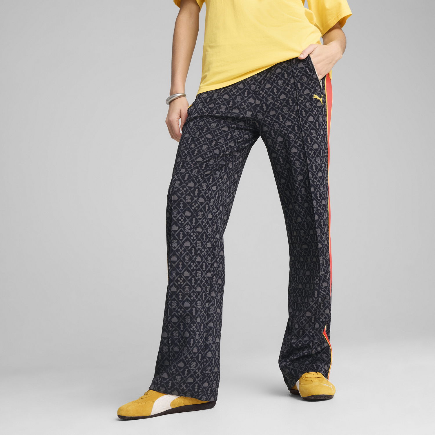 Joggingbukser Puma Road To Unity T7 Printed Straight-Leg Pants Sort | 629794_16, 0