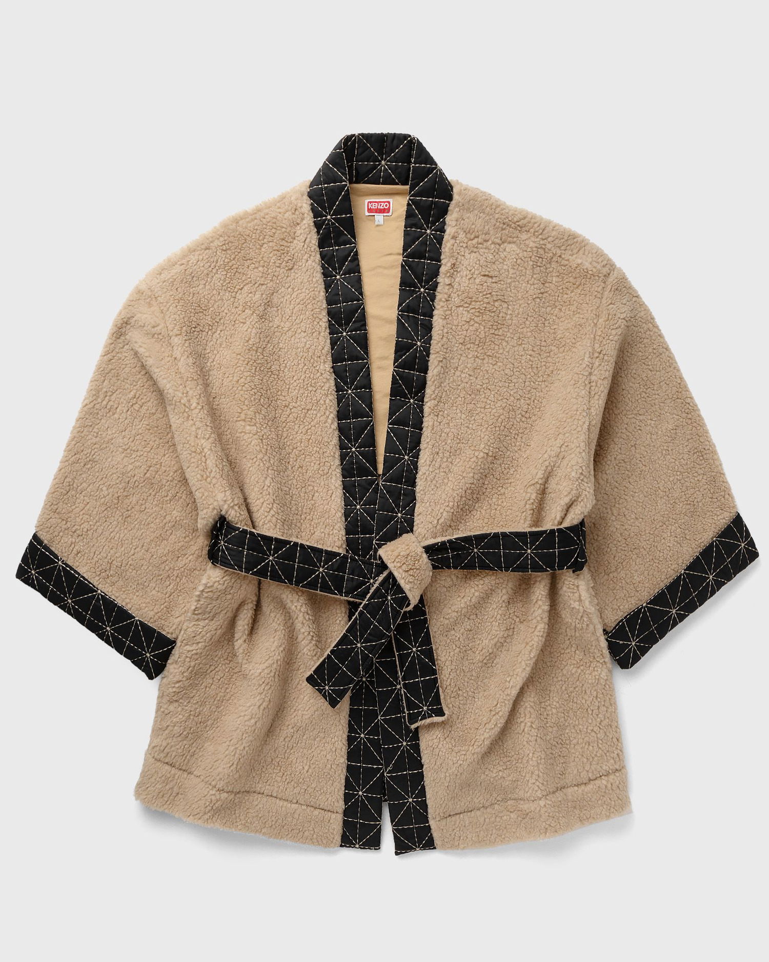 Jakke KENZO ARCHIVE LOGO KIMONO Beige | FD65SW0074PB.12, 0