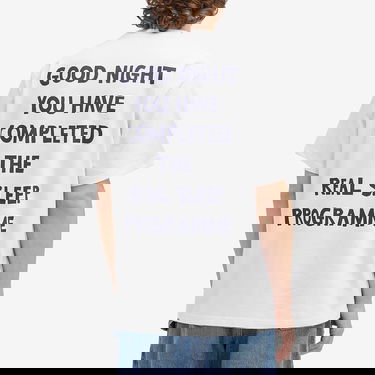 T-shirt JW Anderson Back Print T-Shirt White, Size Large Hvid | JT0271-PG1510-001, 3