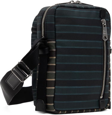 Skuldertaske Paul Smith Paul Smith Small X Body Bag Grøn | M1A-7750-MPRIST-PR-0, 2