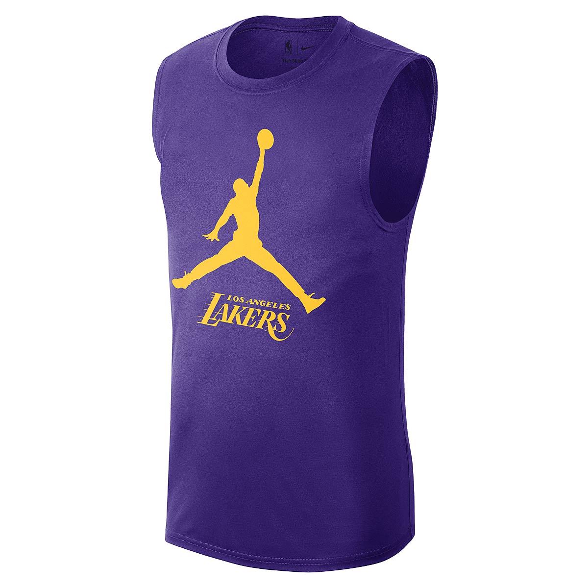 T-shirt Nike NBA LOS ANGELES LAKERS ESSENTIAL SLEEVELESS T-SHIRT Lilla | FQ1978-504, 0