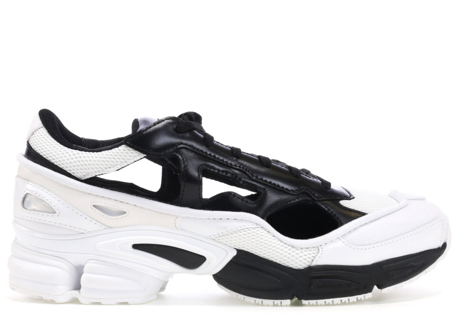 Sneakers og sko adidas Originals RS Replicant Ozweego Raf Simons Black Cream Hvid | BB7988, 0