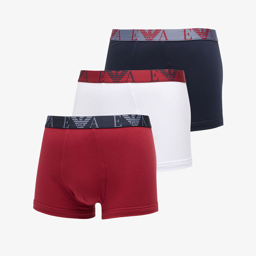 Boksere Emporio Armani EA7 Emporio Armani 3-Pack Trunks Flerfarvet | EM000259AF10778MB313