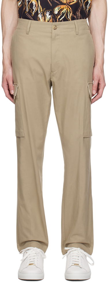 Cargo bukser Paul Smith Paul Smith Cargo Pants with Elasticized Waistband Beige | M1R-417Y-L01314, 0