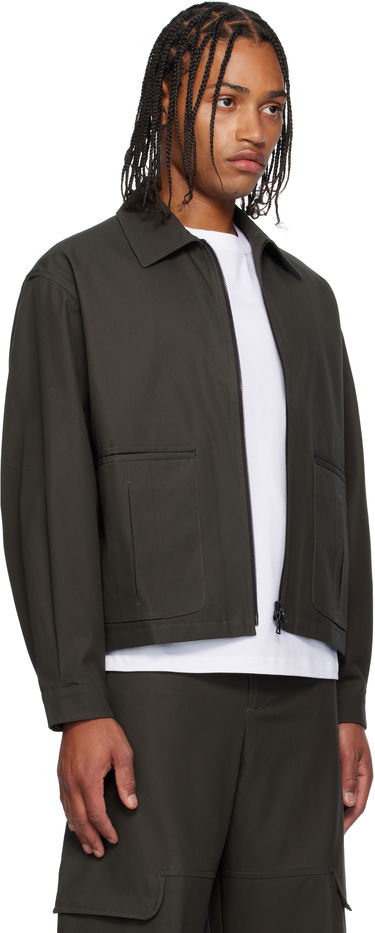Jakke sage NATION Sage Nation Index Cotton Twill Jacket Grøn | S118 INDEX JACKET COTTON TWILL, 1