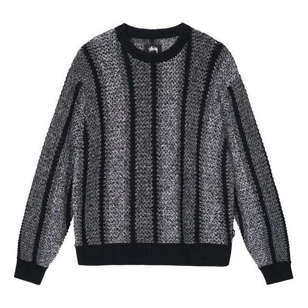 Sweater Stüssy Loose Gauge Knit Sweater Sort | 117148