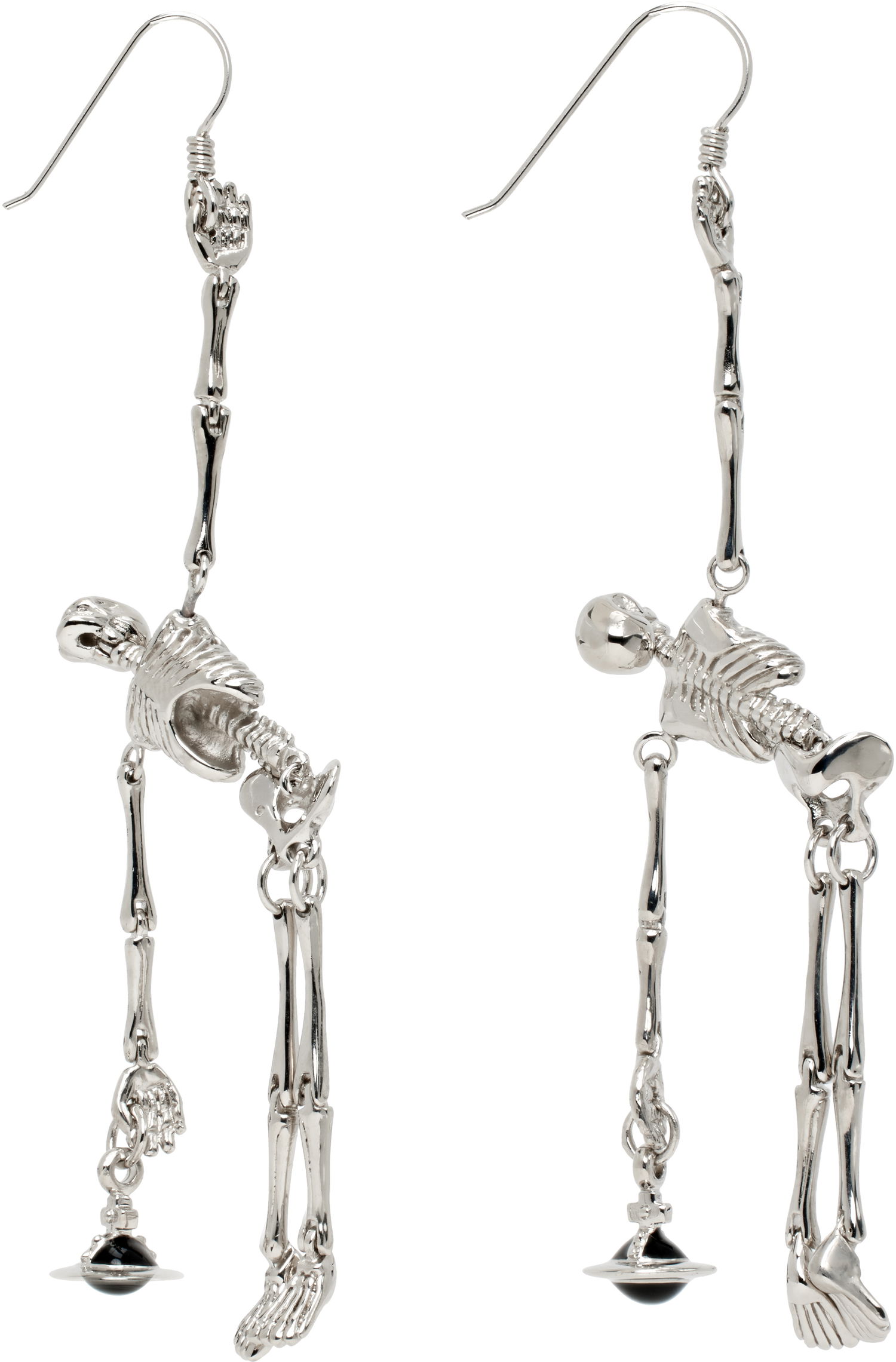 Øreringe Vivienne Westwood Skeleton Earrings Metalisk | 6203008Q-02P107-, 1