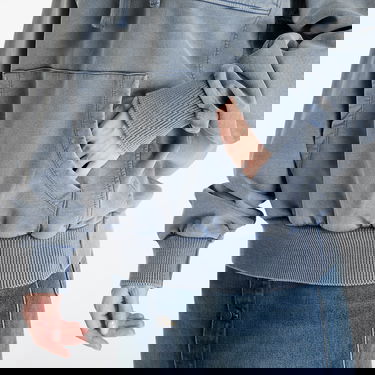 Sweatshirt DAILY PAPER Daily Paper Garment Wash Hoodie Blå | 2511164, 2