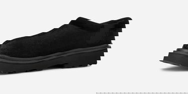 Sneakers og sko UGG Tasman Lug Suede Slippers Sort | 1166913-BLK, 2