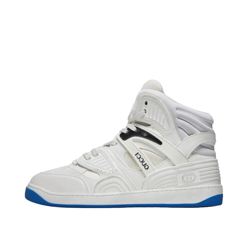 Sneakers og sko Gucci Basket "White Blue" W Hvid | 661310 2SHA0 9014