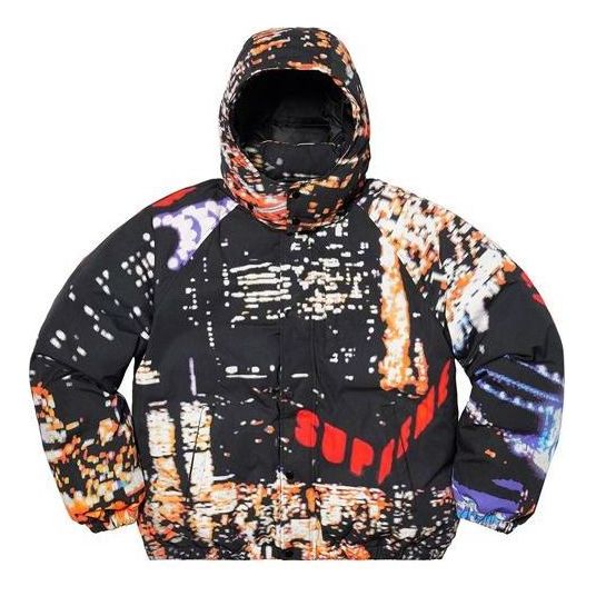 Puffer jakke Supreme City Lights Puffy Jacket Flerfarvet | SUP-SS20-355