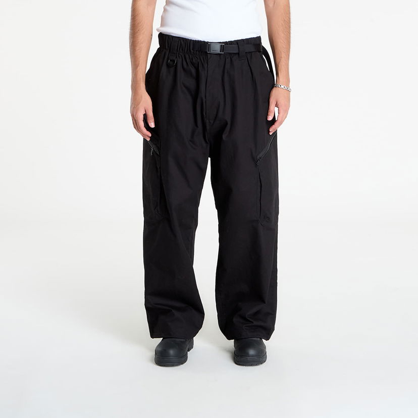 Cargo bukser Y-3 Y-3 Twill Cargo Pants Sort | JW4621
