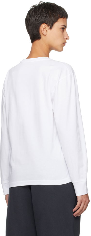 T-shirt Alexander Wang Puff Long Sleeve T-Shirt Hvid | 4CC3221356, 2