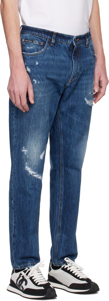 Jeans Dolce & Gabbana Dolce&Gabbana Loose Fit Jeans Blå | GYJDAZG8KE9, 1