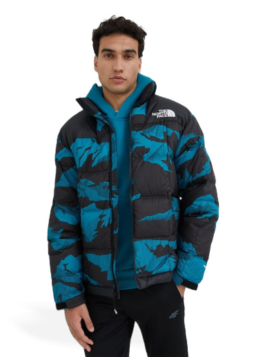 Puffer jakke The North Face Lhotse Jacket Sort | NF0A3Y2398X1