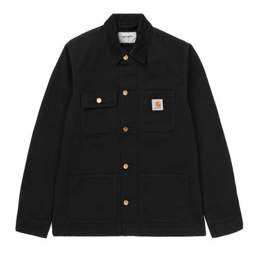 Frakker Carhartt WIP Michigan Coat (Summer) "Black rinsed" Sort | I031519_00E_02, 4