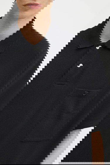 Polo skjorte Human Made Human Made Pocket Polo Shirt Sort | HM29CS025, 3