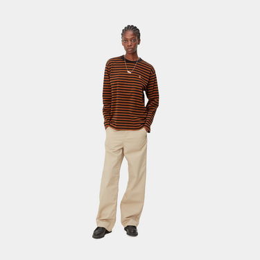 Bukser Carhartt WIP Simple Pant "Wall Rinsed" Beige | I031562_G1_02, 4
