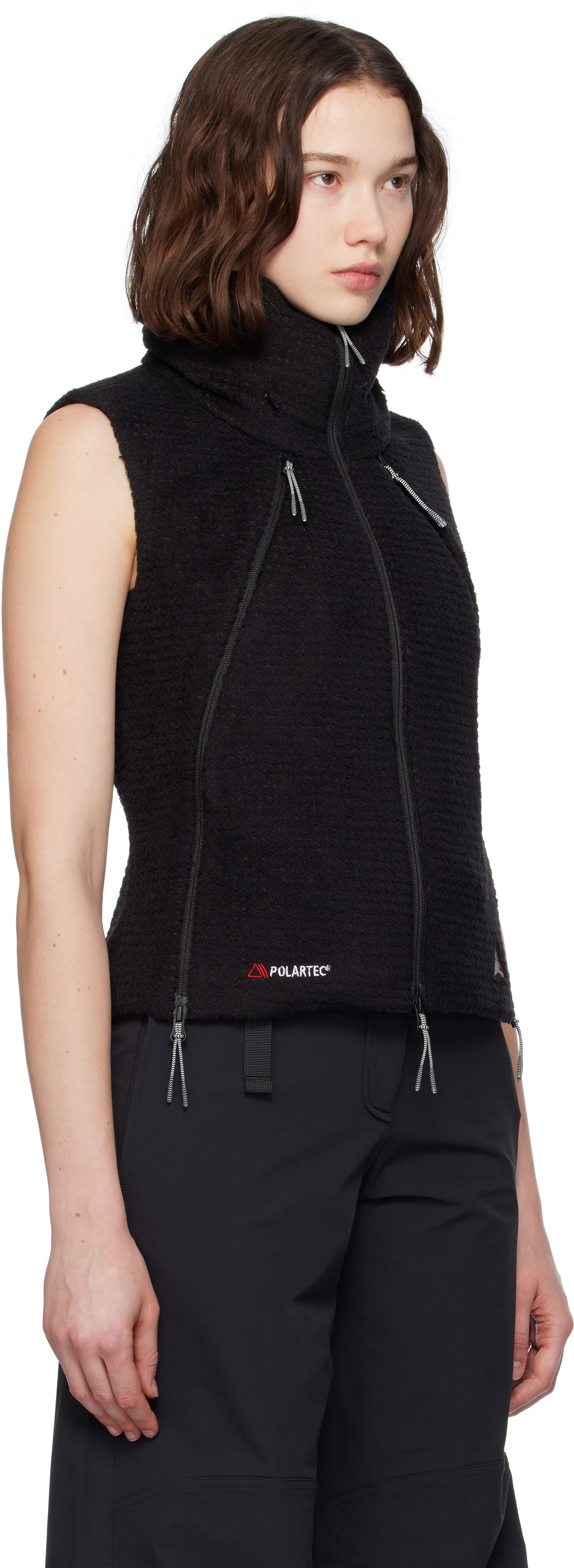 Vest ROA ROA High Loft Fleece Vest Sort | RBWW004FA02, 1