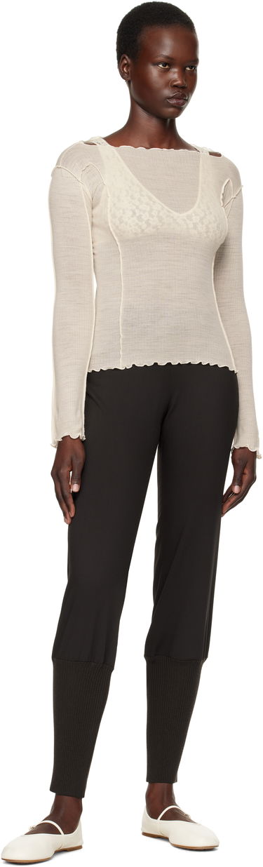 T-shirt Baserange Omato Long Sleeve T-Shirt Hvid | TTML-WO-SP25, 3