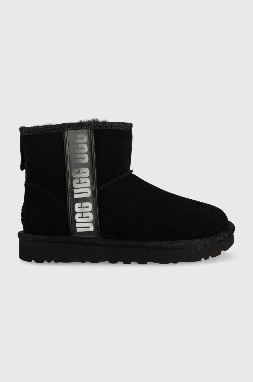 Sneakers og sko UGG Classic Mini Slide Logo Sort | 1134962.BLK, 0