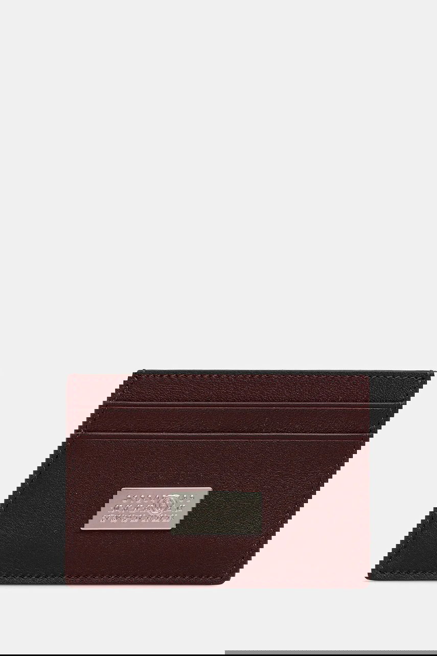 Tegnebog Maison Margiela MM6 Maison Margiela Leather Card Holder Bourgogne | SA5UI0026.P8332.T5016, 0