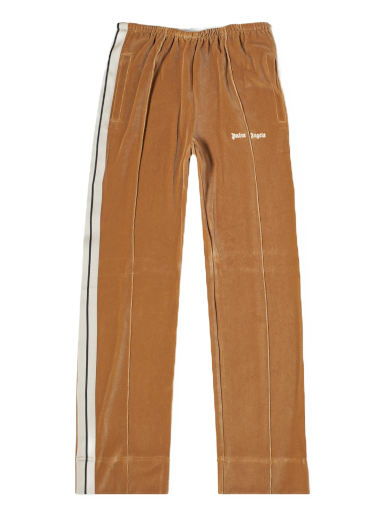 Joggingbukser Palm Angels Velvet Loose Track Pants Beige | PWCJ010F23FAB0026103