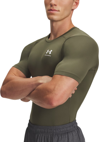 T-shirt Under Armour HG Armour Comp Short Sleeve Compression T-Shirt Grøn | 1361518-391, 0