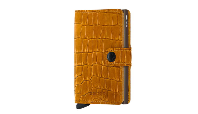 Tegnebog Secrid Secrid Miniwallet Cleo Ochre-Brown Orange | MCl-Brown