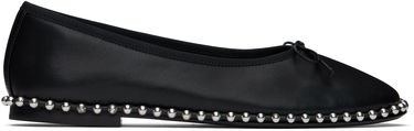 Skopleje Alexander Wang Alexander Wang Lina Ballchain Ballerina Flats Sort | 30125F047, 0