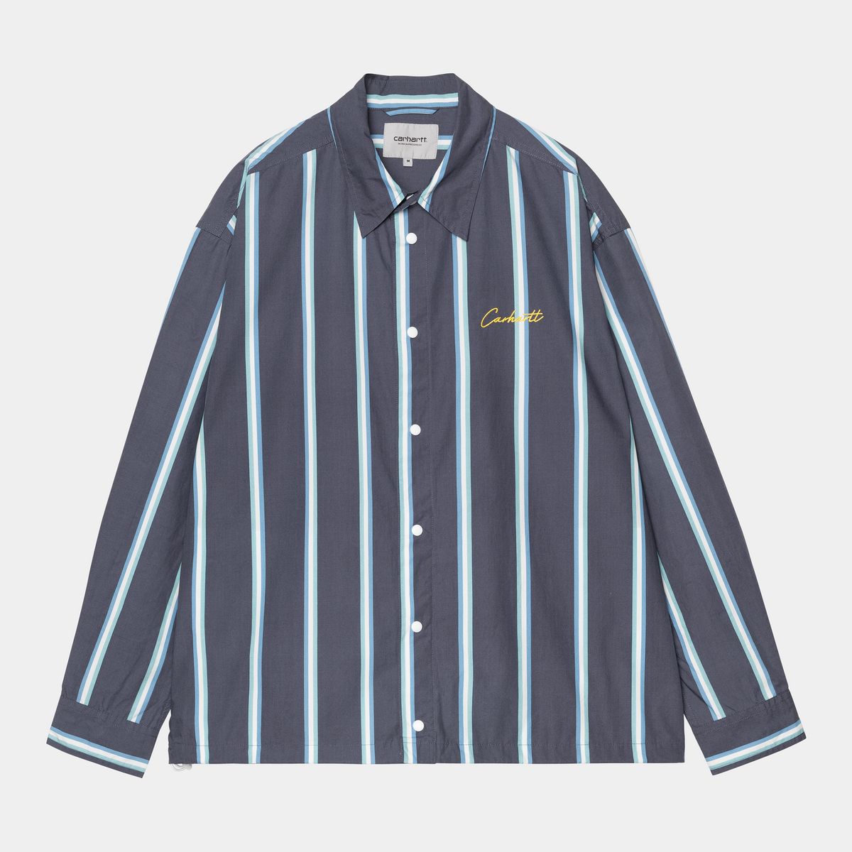 Skjorte Carhartt WIP L/S Striped Todd Shirt Flerfarvet | A252018_9, 0