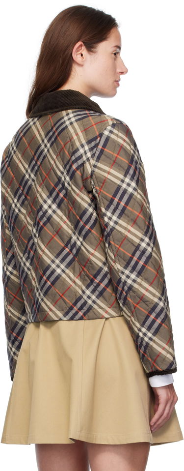 Jakke Burberry Burberry Oldham Quilted Jacket Flerfarvet | 8110384, 2