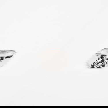 Ring Off-White Enamel Arrow Ring Silver/ Black Metalisk | OMOC078C99MET0017210, 0